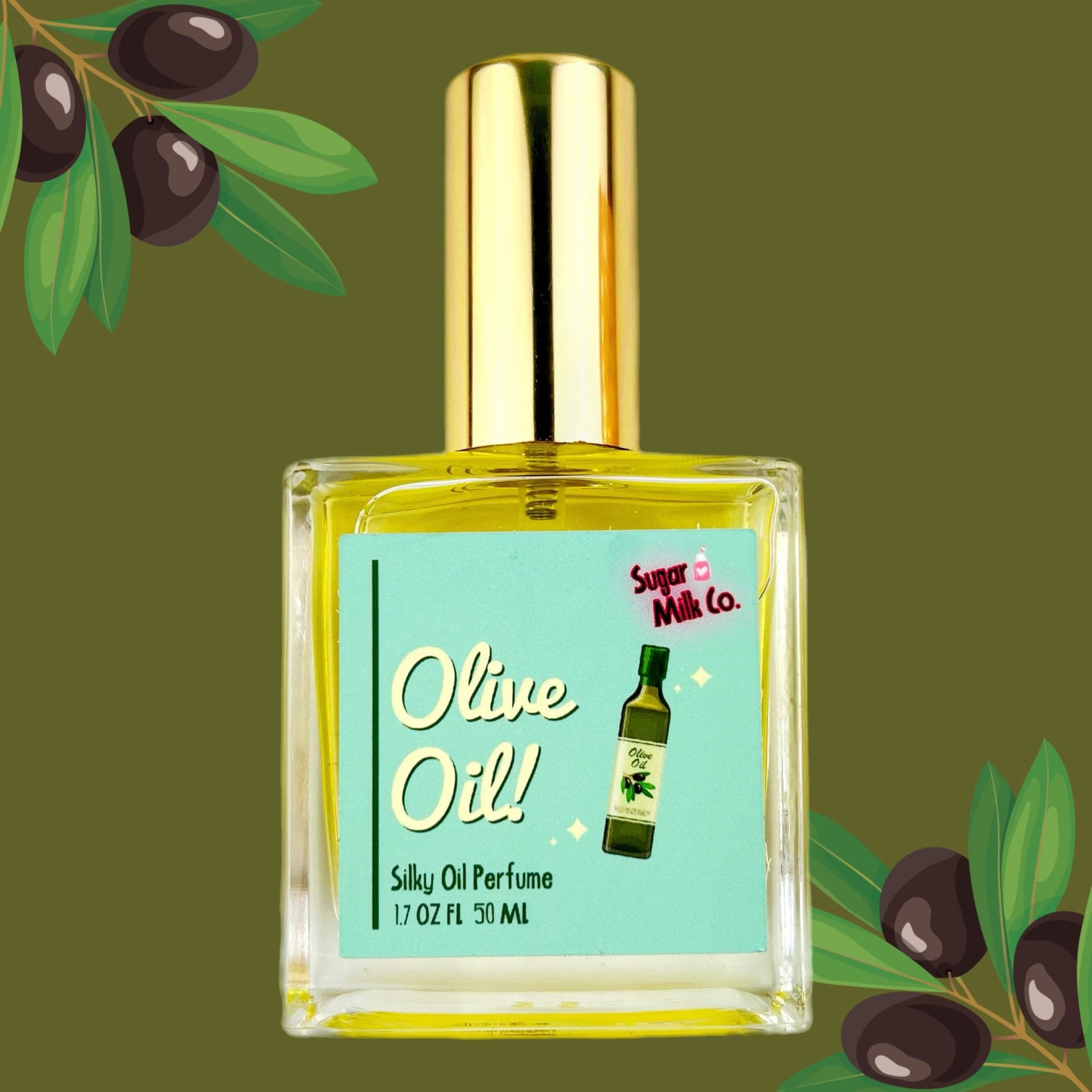 Olive Oil Perfume Oil Perfume Bottle