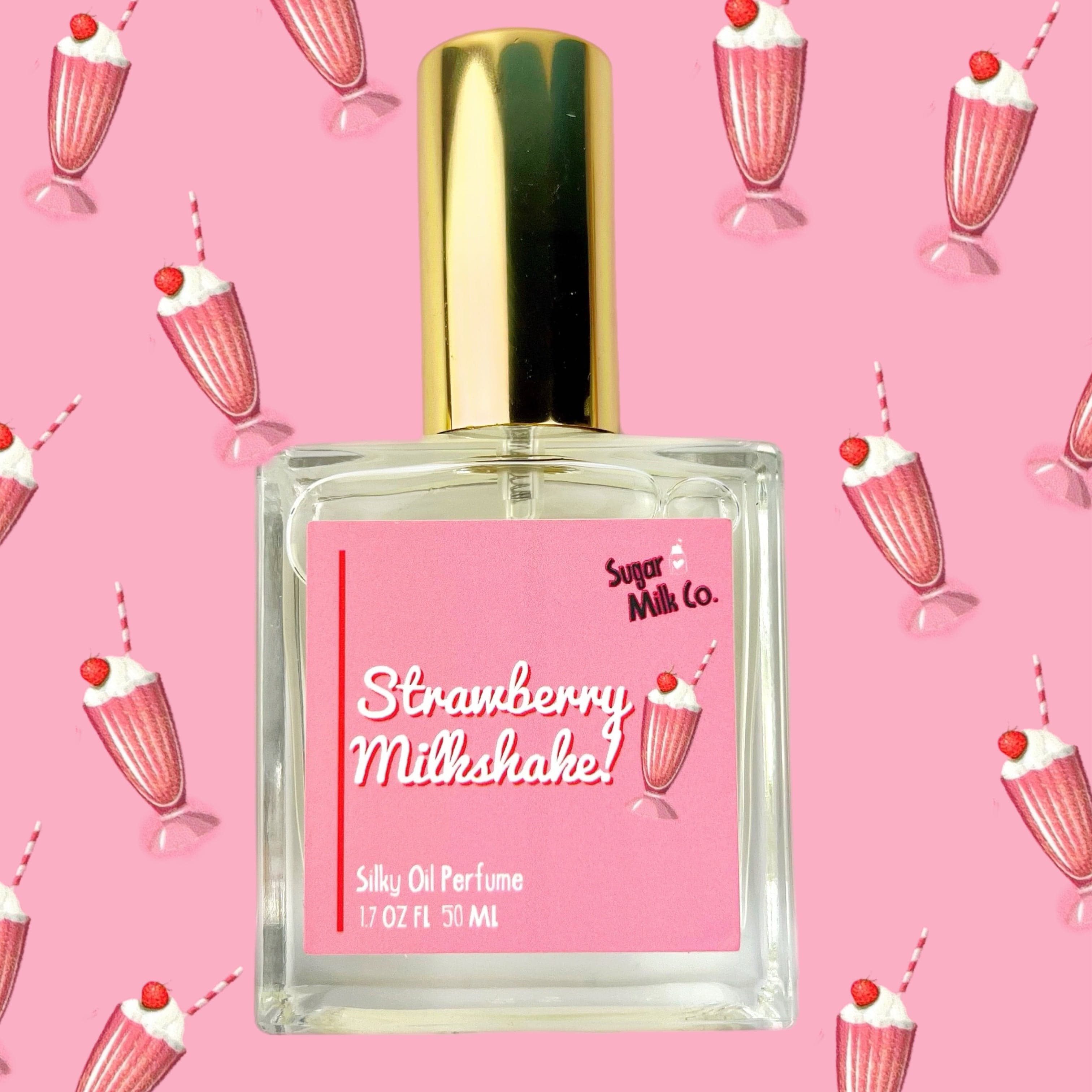 Strawberry Milkshake Perfume Oil by Sugar Milk Company