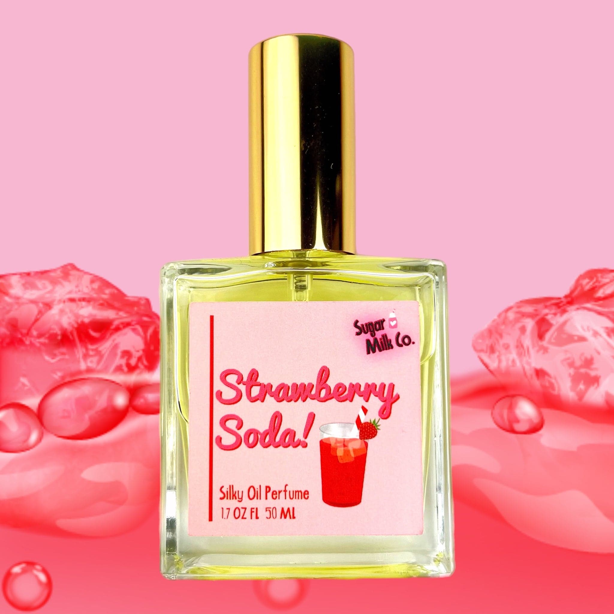Strawberry Soda Perfume Oil Perfume Bottle