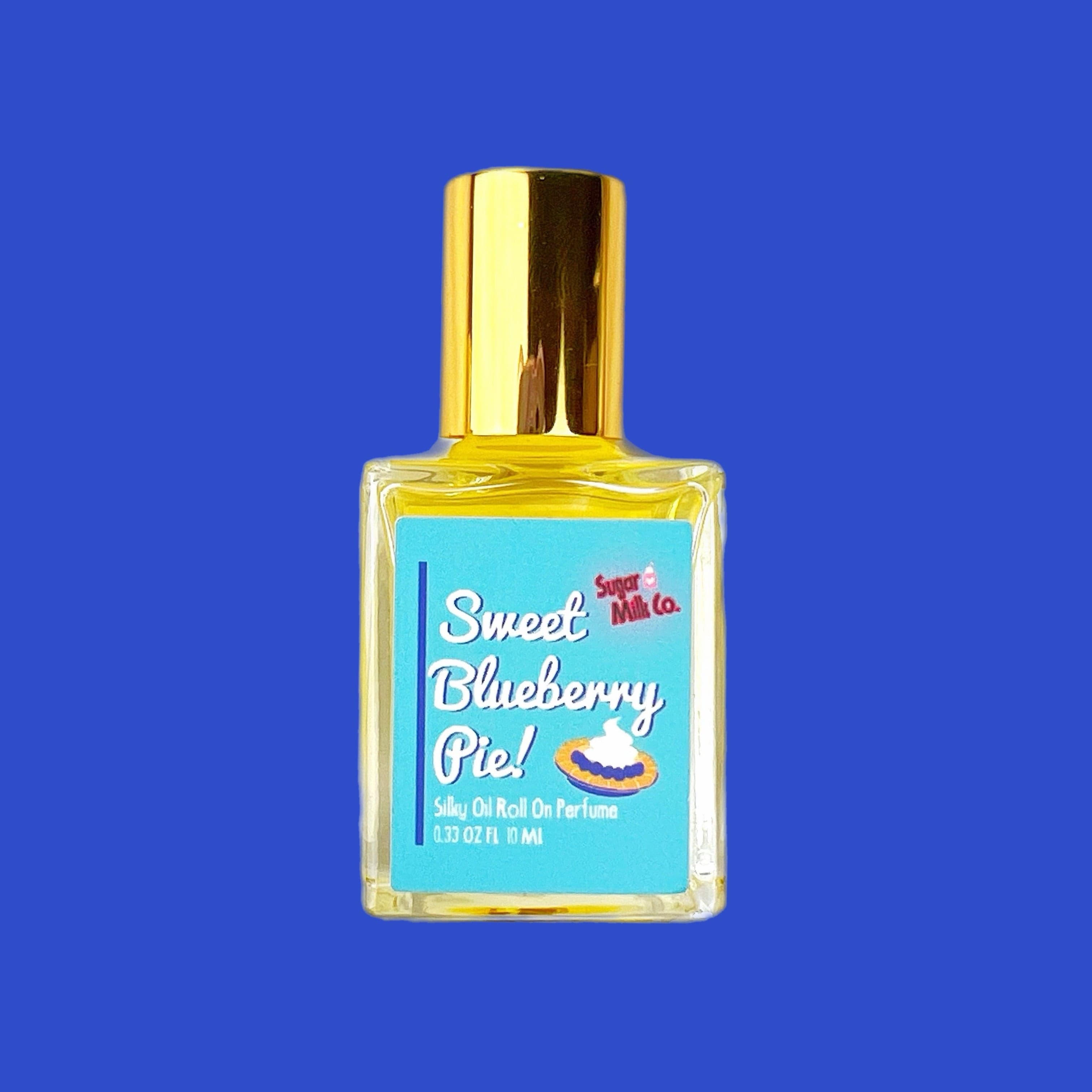 Sweet Blueberry Pie Perfume Oil Perfume Bottle
