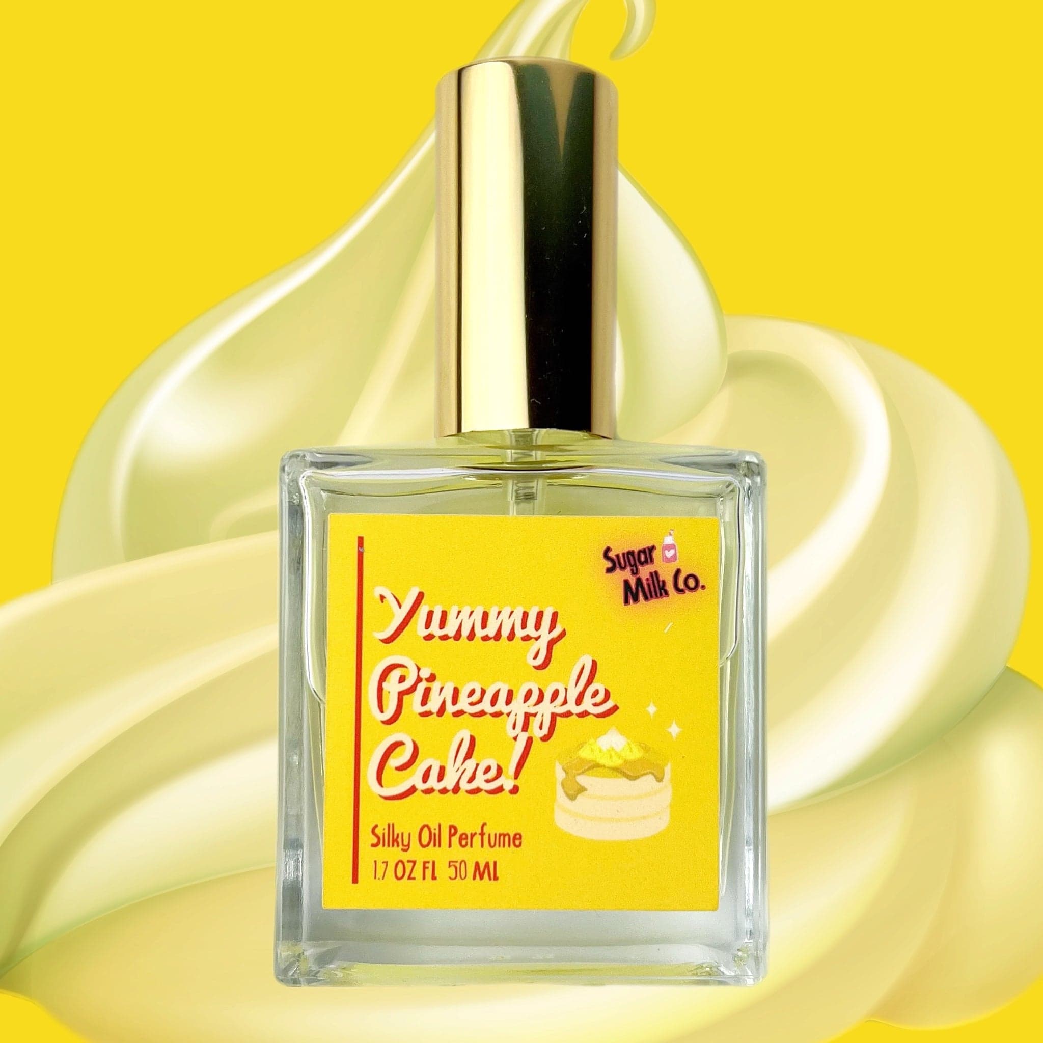 Yummy Pineapple Cake Perfume Oil Perfume Bottle