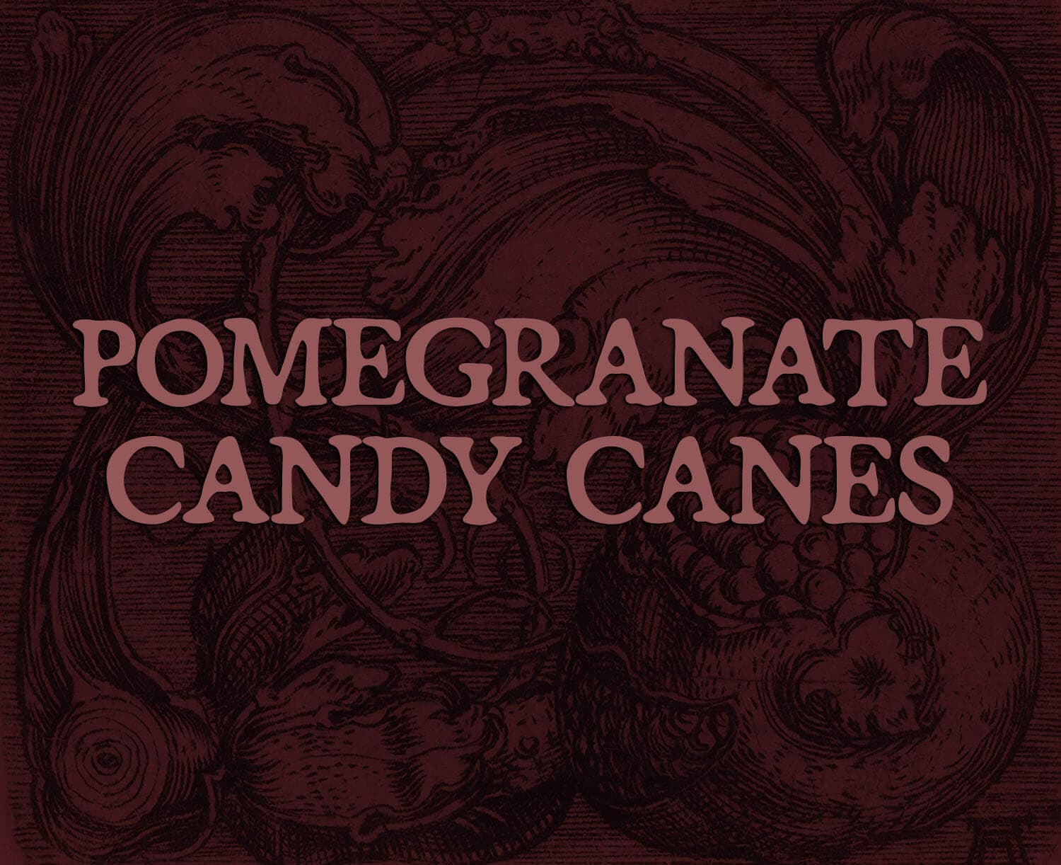 Pomegranate Candy Canes by Black Phoenix Alchemy Lab