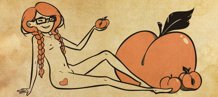 Peaches Crave Beaches by Arcana Craves