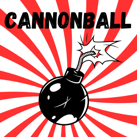 Cannonball Perfume Bottle