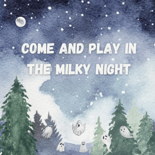 Come And Play In The Milky Night Perfume Bottle