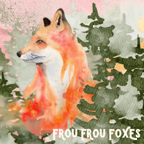 Frou Frou Foxes - Black Hearted Tart Perfume Bottle