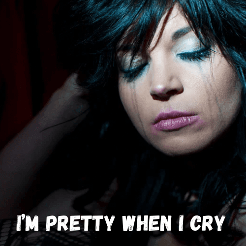 Im Pretty When I Cry Perfume Bottle