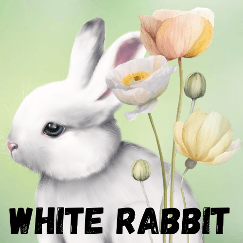 White Rabbit - Black Hearted Tart Perfume Bottle