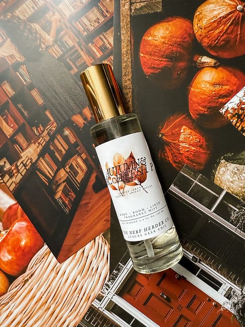 Autumn & A Coffeeshop Perfume Bottle