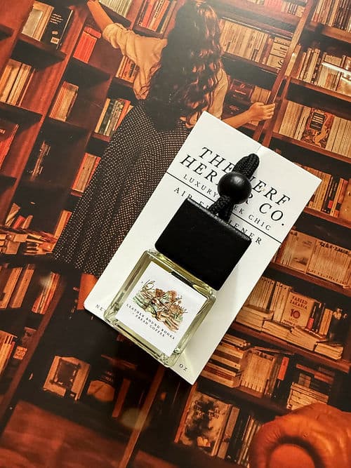 Air Freshener | Bookshop Caf Perfume Bottle