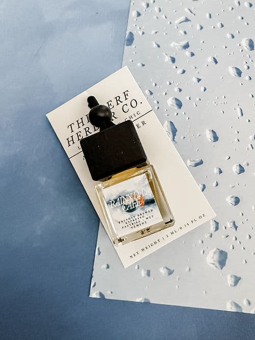 Air Freshener | Rainy Day Caf Perfume Bottle