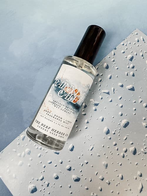 Rainy Day Caf Perfume Bottle