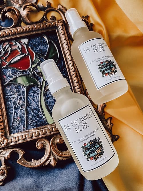 The Enchanted Rose Perfume Bottle