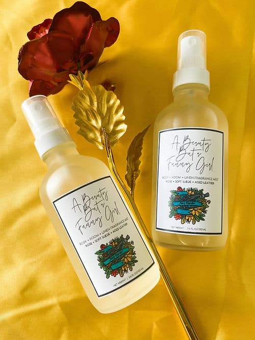 A Beauty But A Funny Girl Perfume Bottle