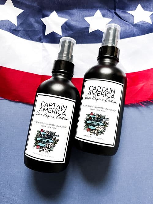 Captain America: Steve Rogers Edition Perfume Bottle