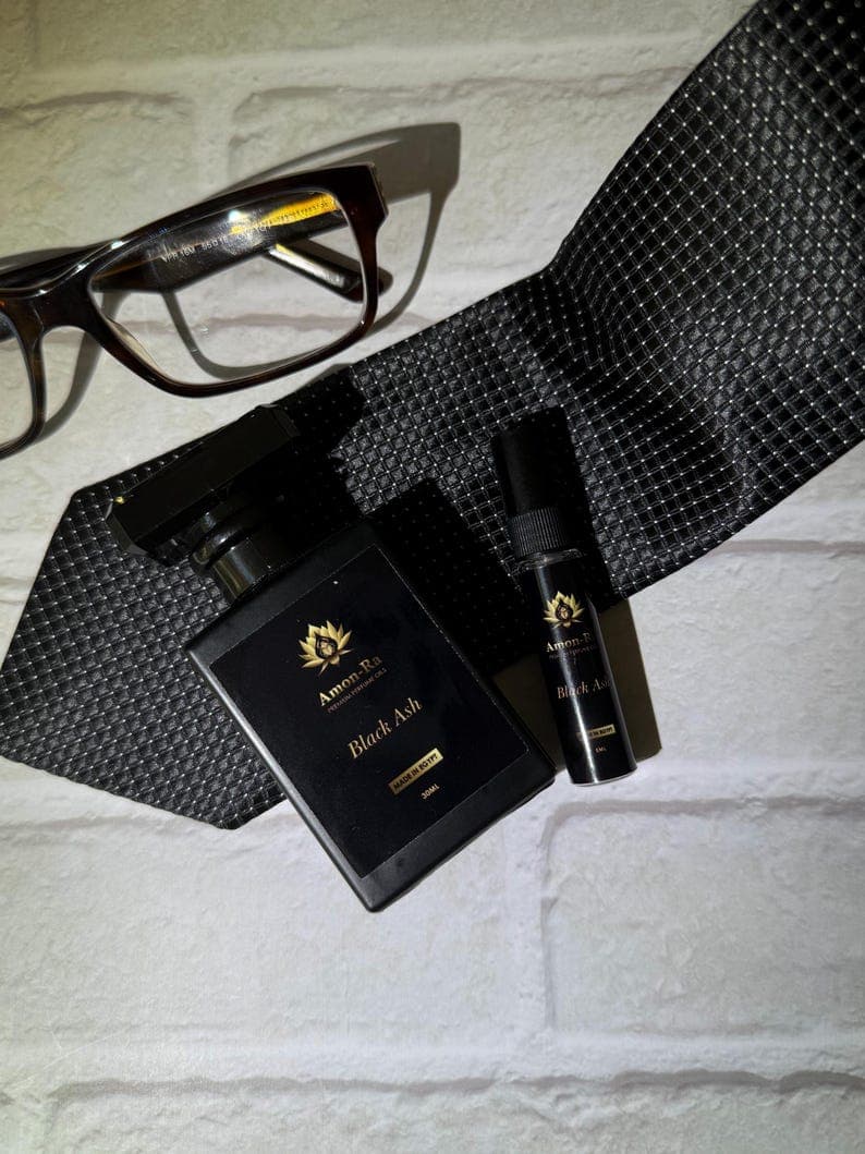 Black Ash Perfume Bottle