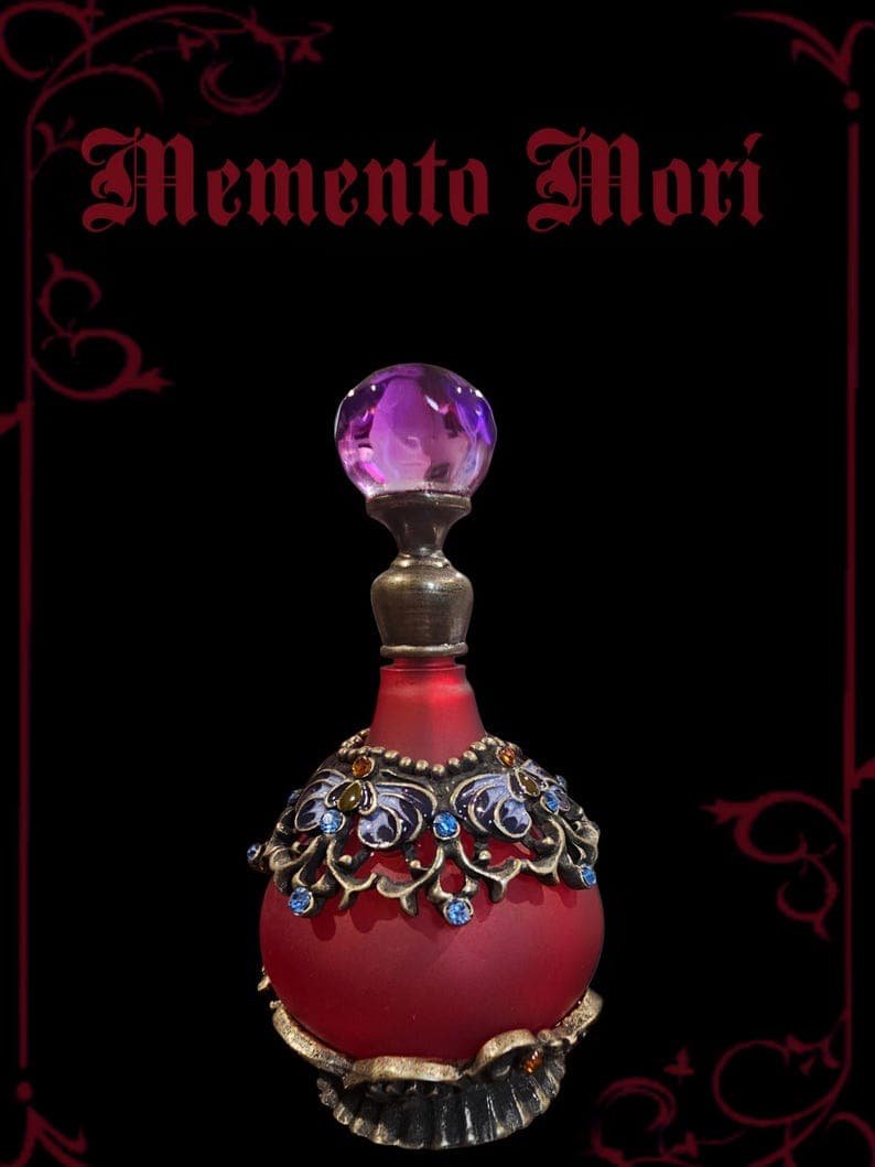 Memento Mori - ATS Custom Oddities Perfume Bottle