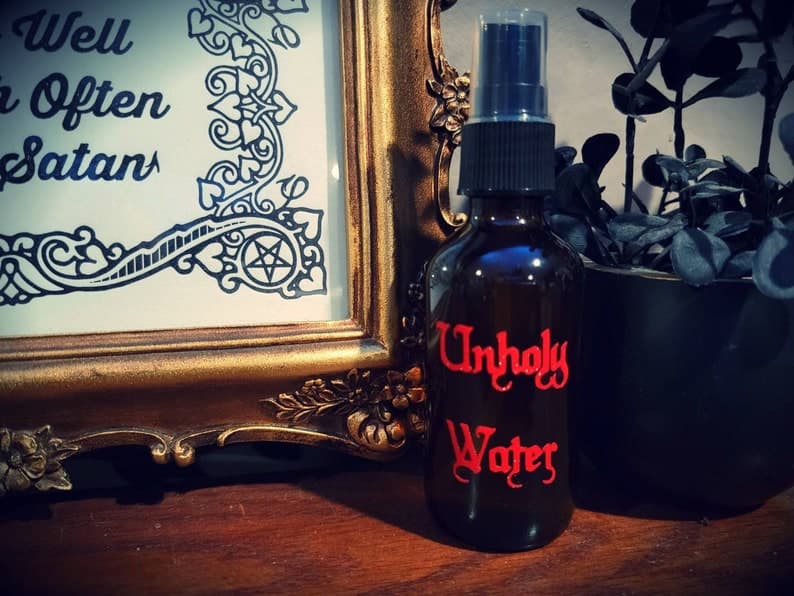 Unholy Water - ATS Custom Oddities Perfume Bottle