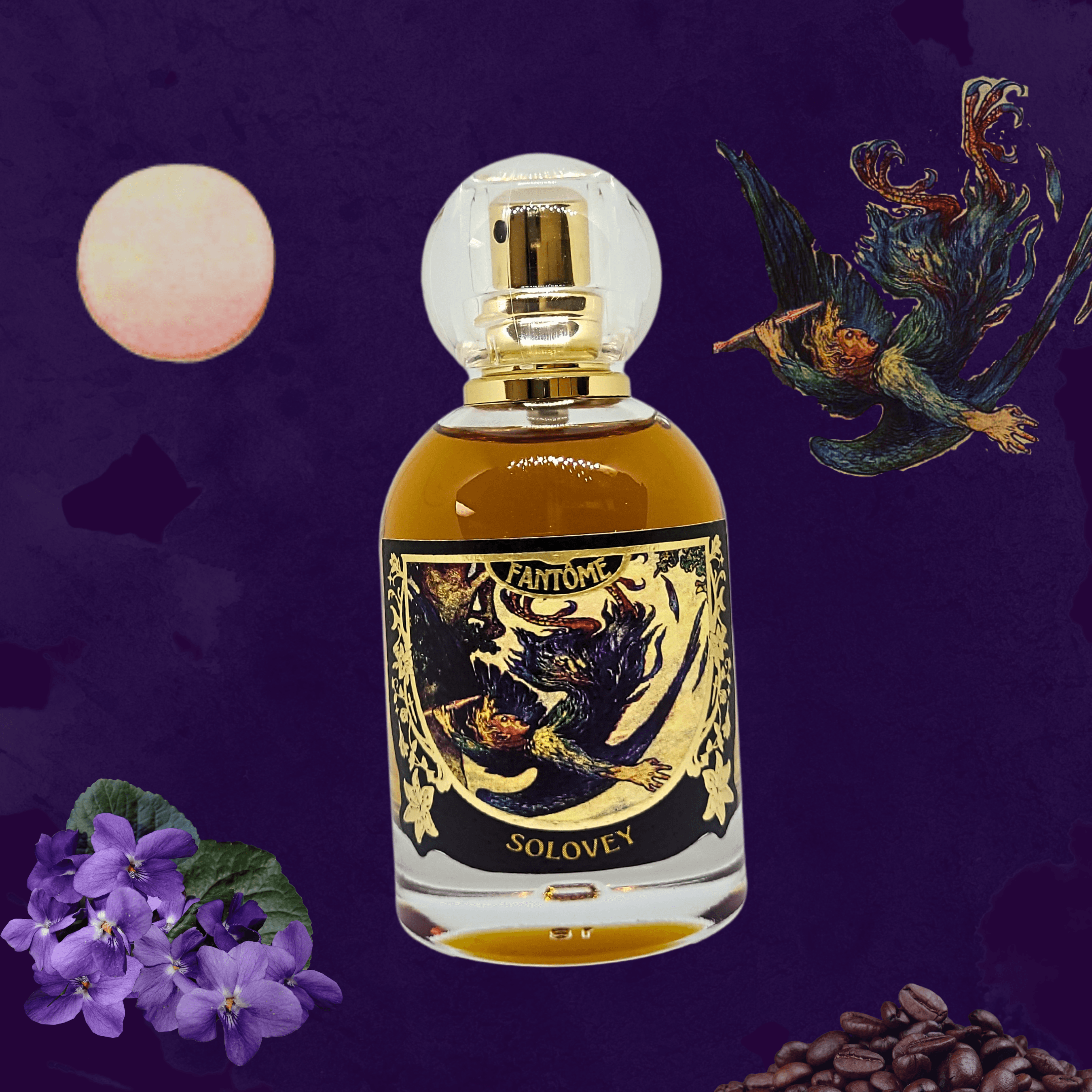 Solovey Perfume Bottle