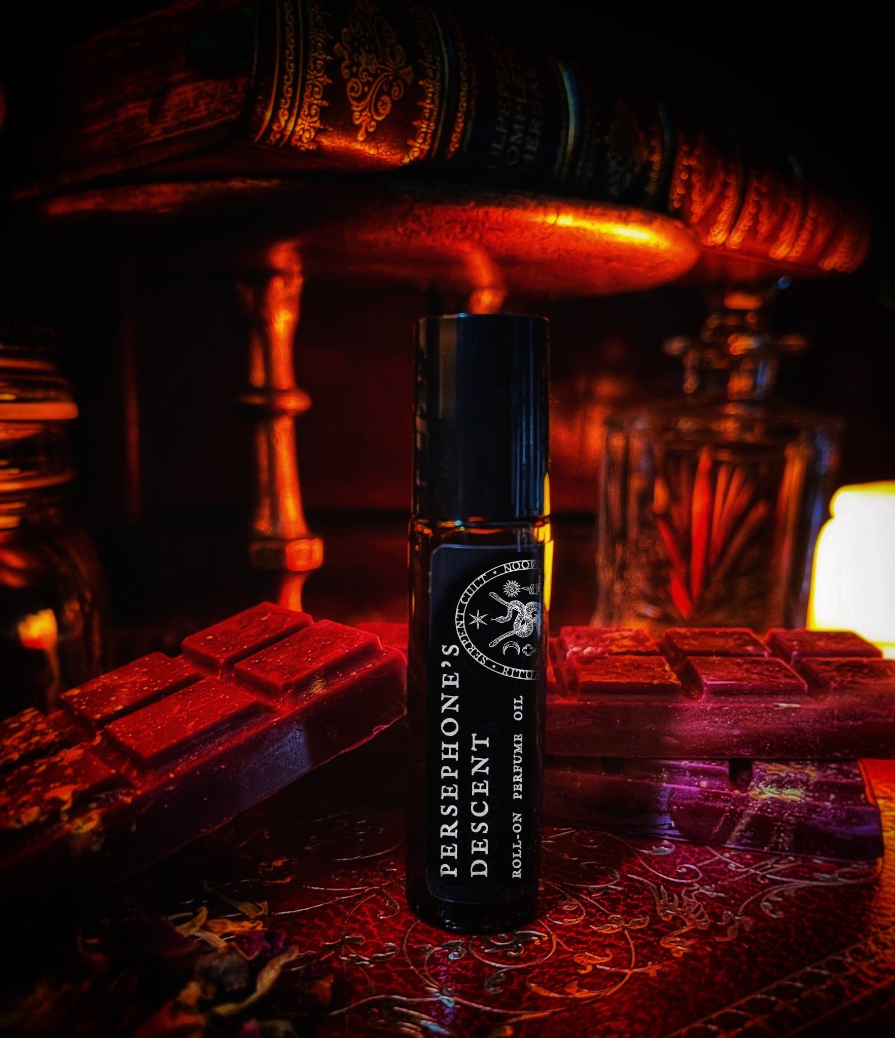 Persephone's Descent - Black Moon Botanica Perfume Bottle
