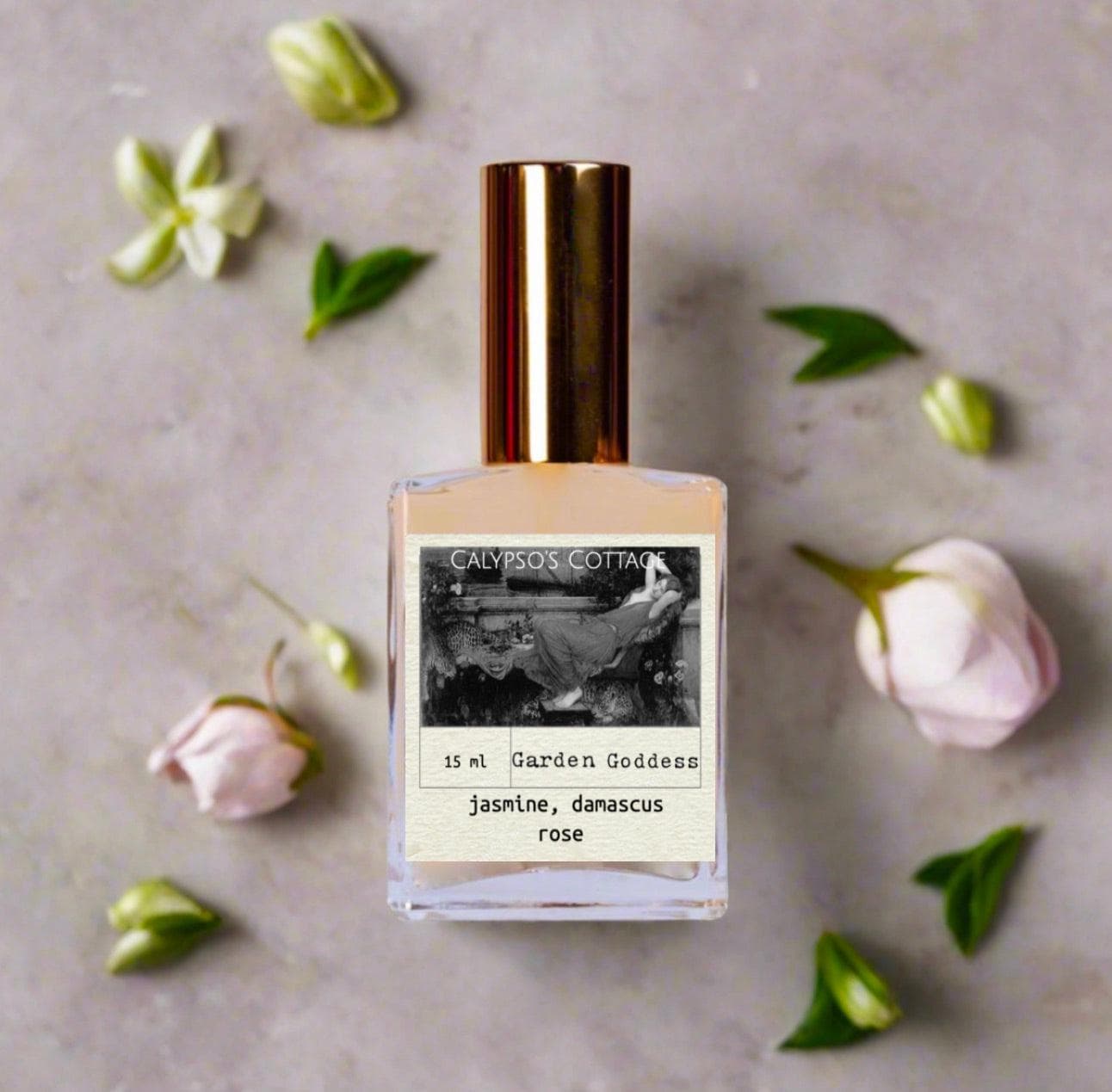 Garden Goddess Perfume Bottle
