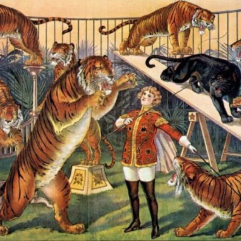 Gentling The Tiger Perfume Bottle