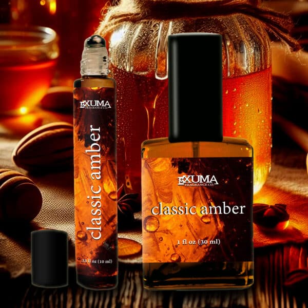Classic Amber - Exuma Fragrance Co Perfume Bottle