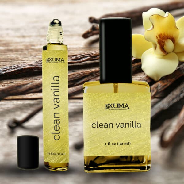 Clean Vanilla Perfume Bottle