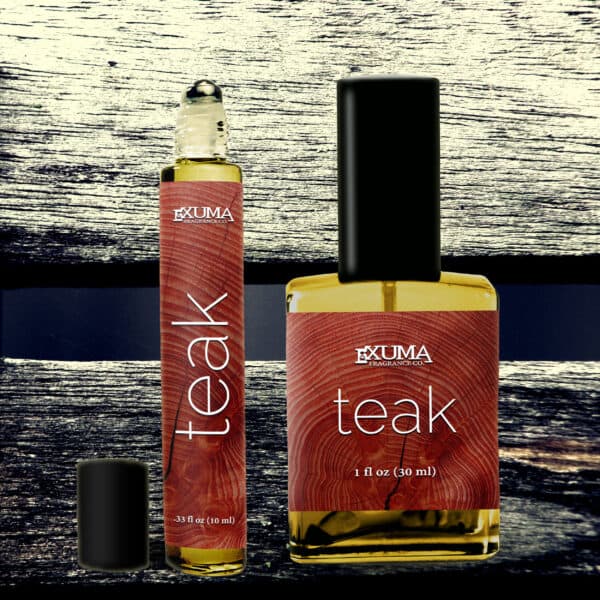 Teak - Exuma Fragrance Co Perfume Bottle