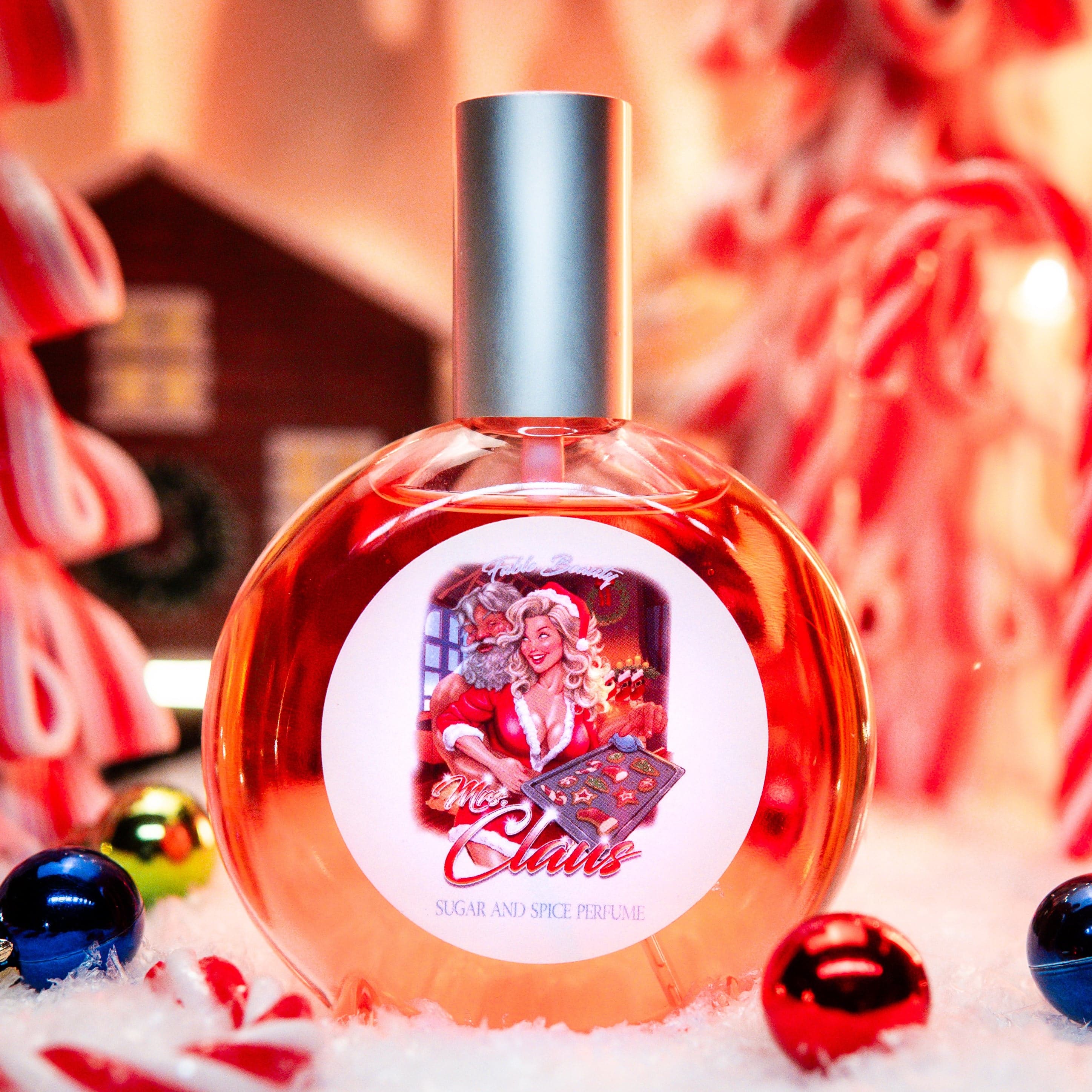 Mrs Claus Perfume Bottle
