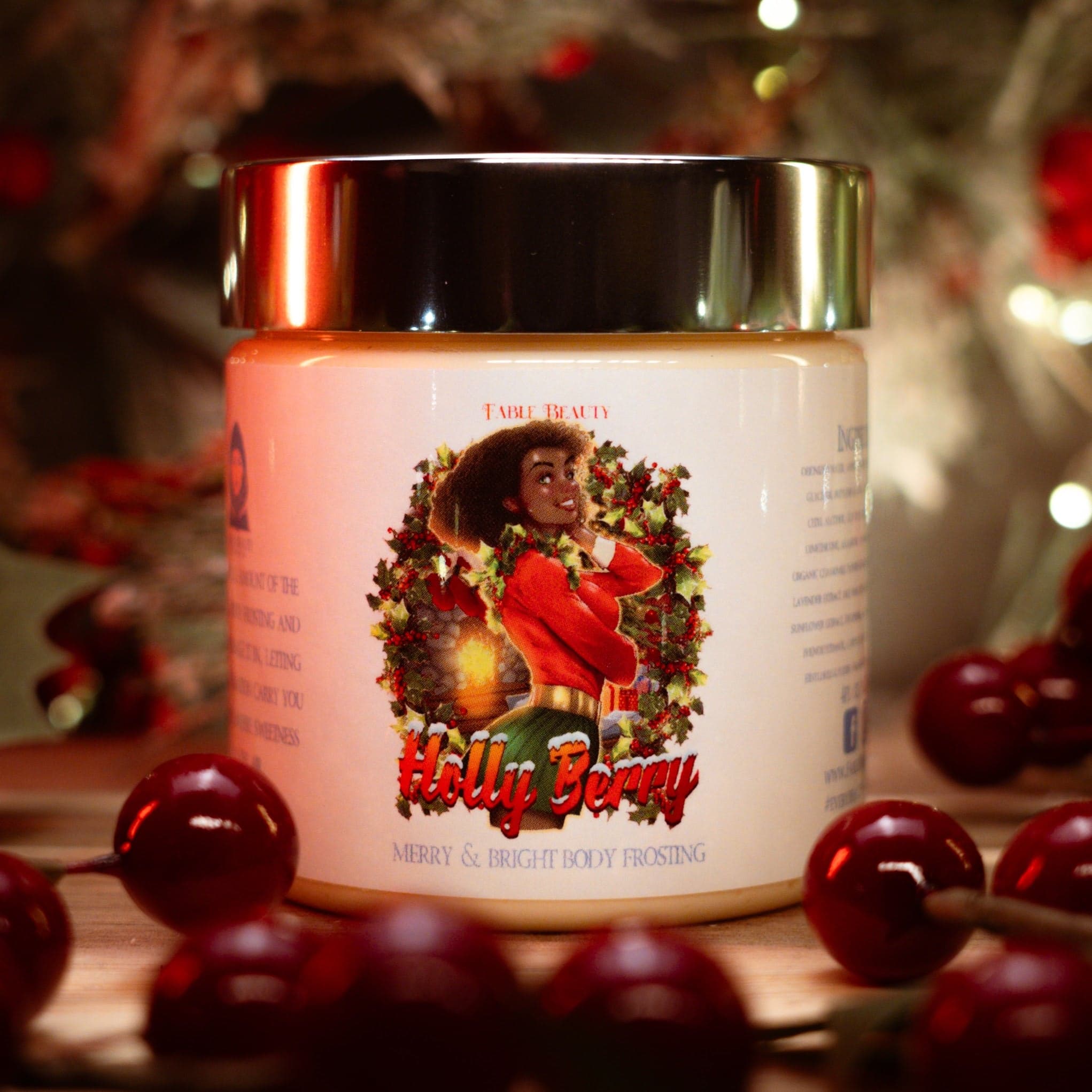 Holly Berry Perfume Bottle