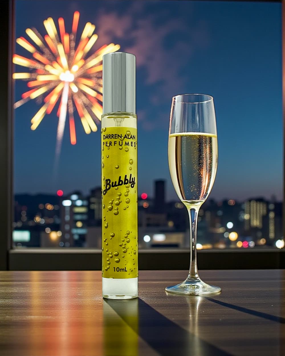 Bubbly Perfume Bottle