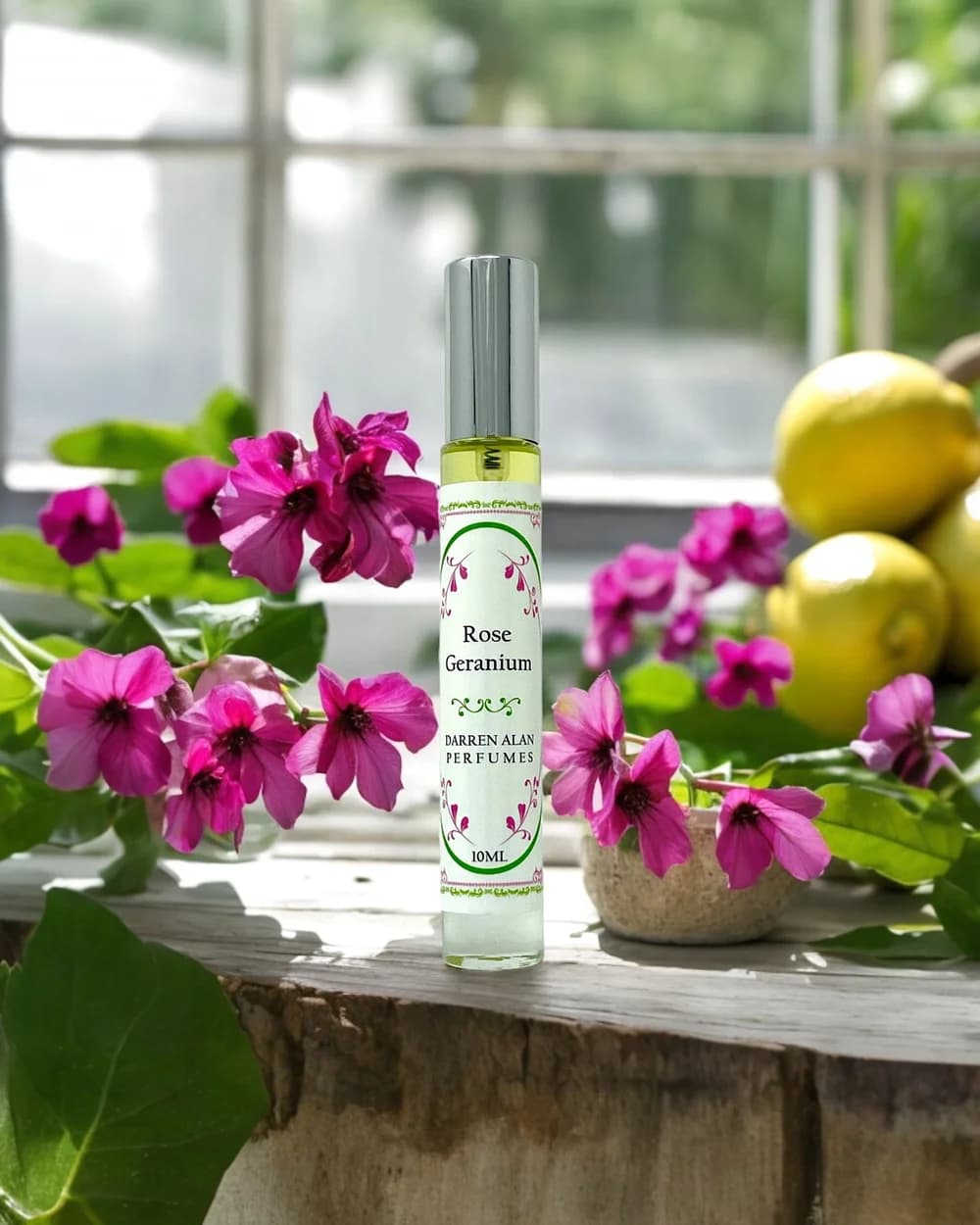 Rose Geranium - Darren Alan Perfumes Perfume Bottle