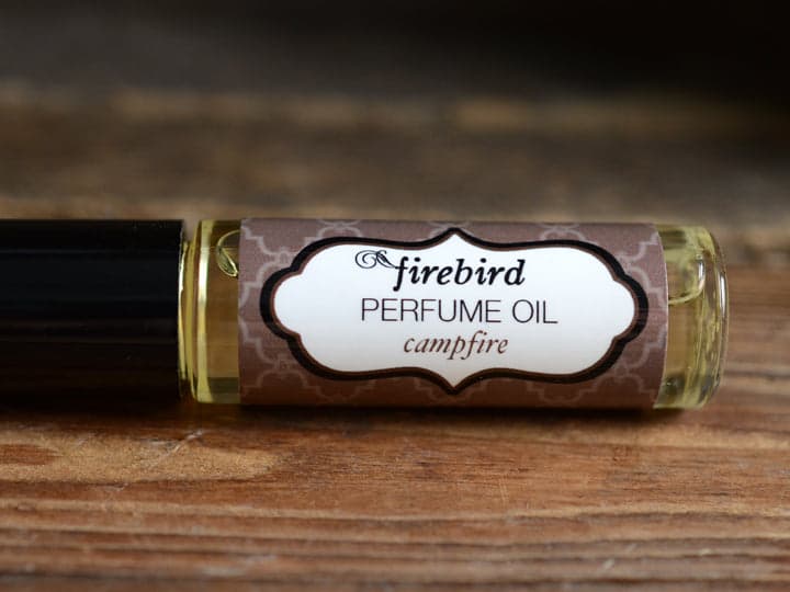 Campfire Perfume Bottle
