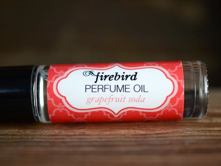 Grapefruit Soda Perfume Bottle