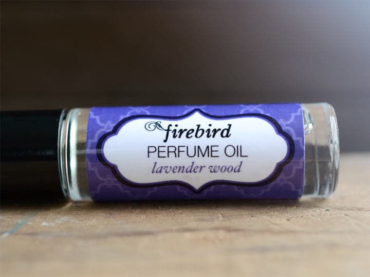 Lavender Wood Perfume Bottle