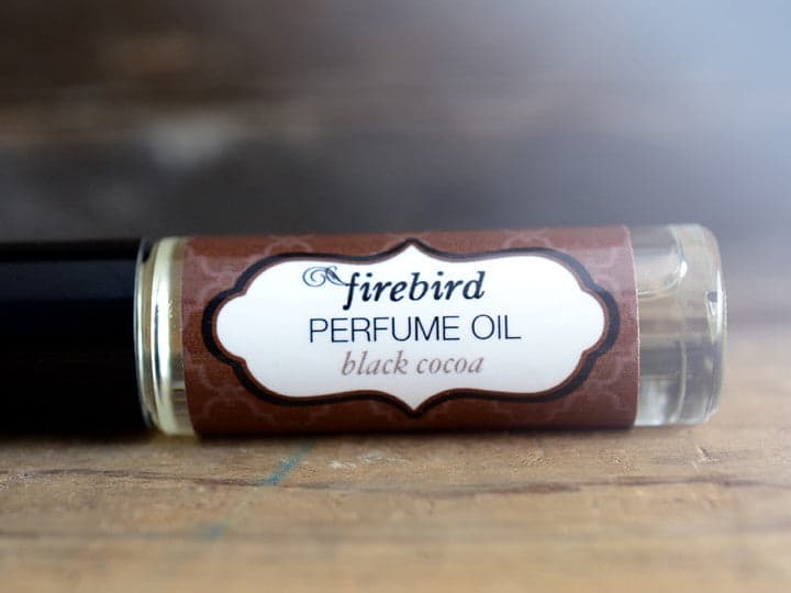 Black Cocoa Perfume Bottle