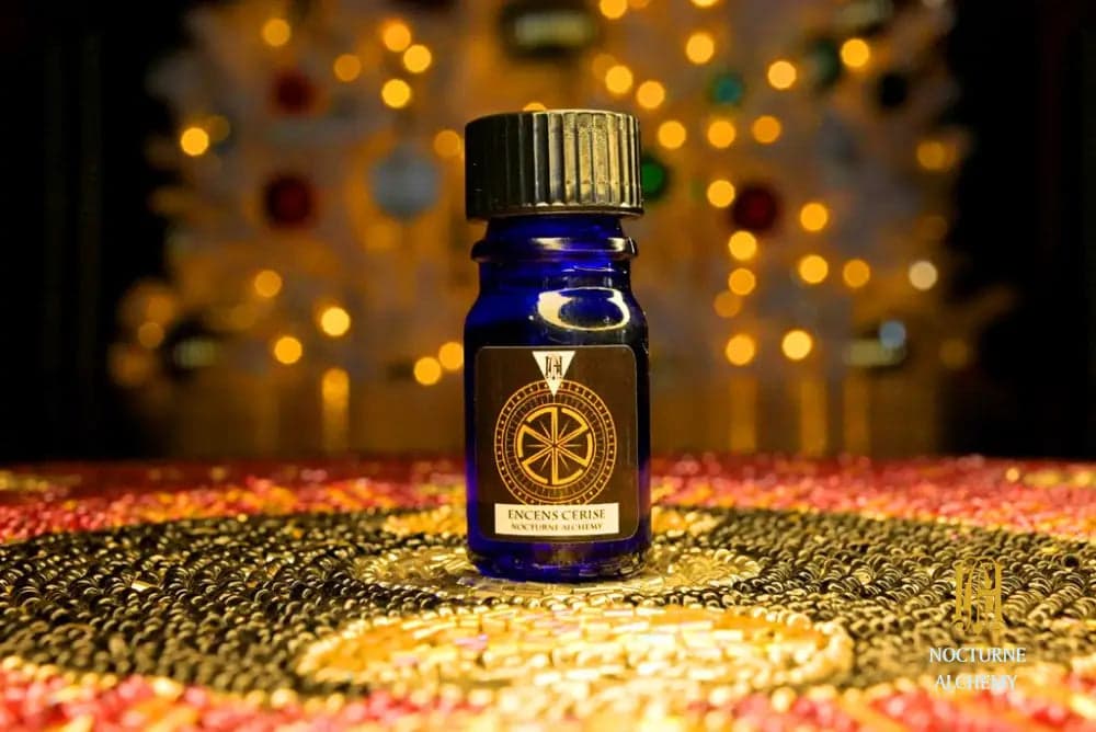 Eternal Ankh Pastel Orange Perfume Bottle