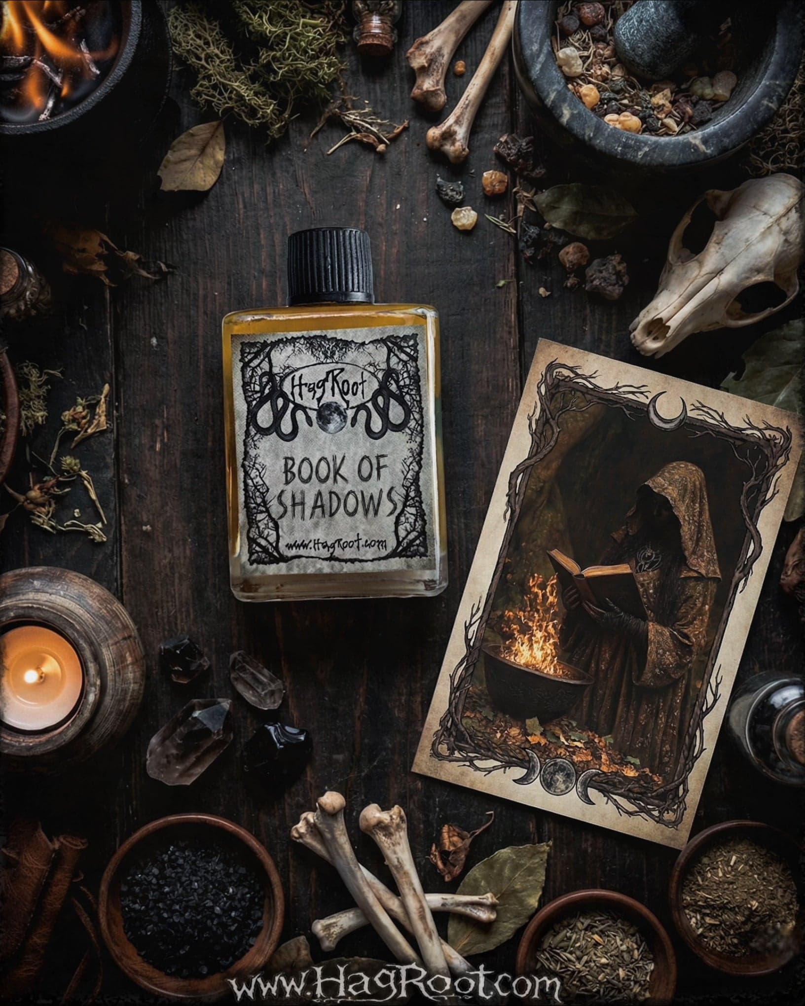 Book Of Shadows - Hagroot Perfume Bottle