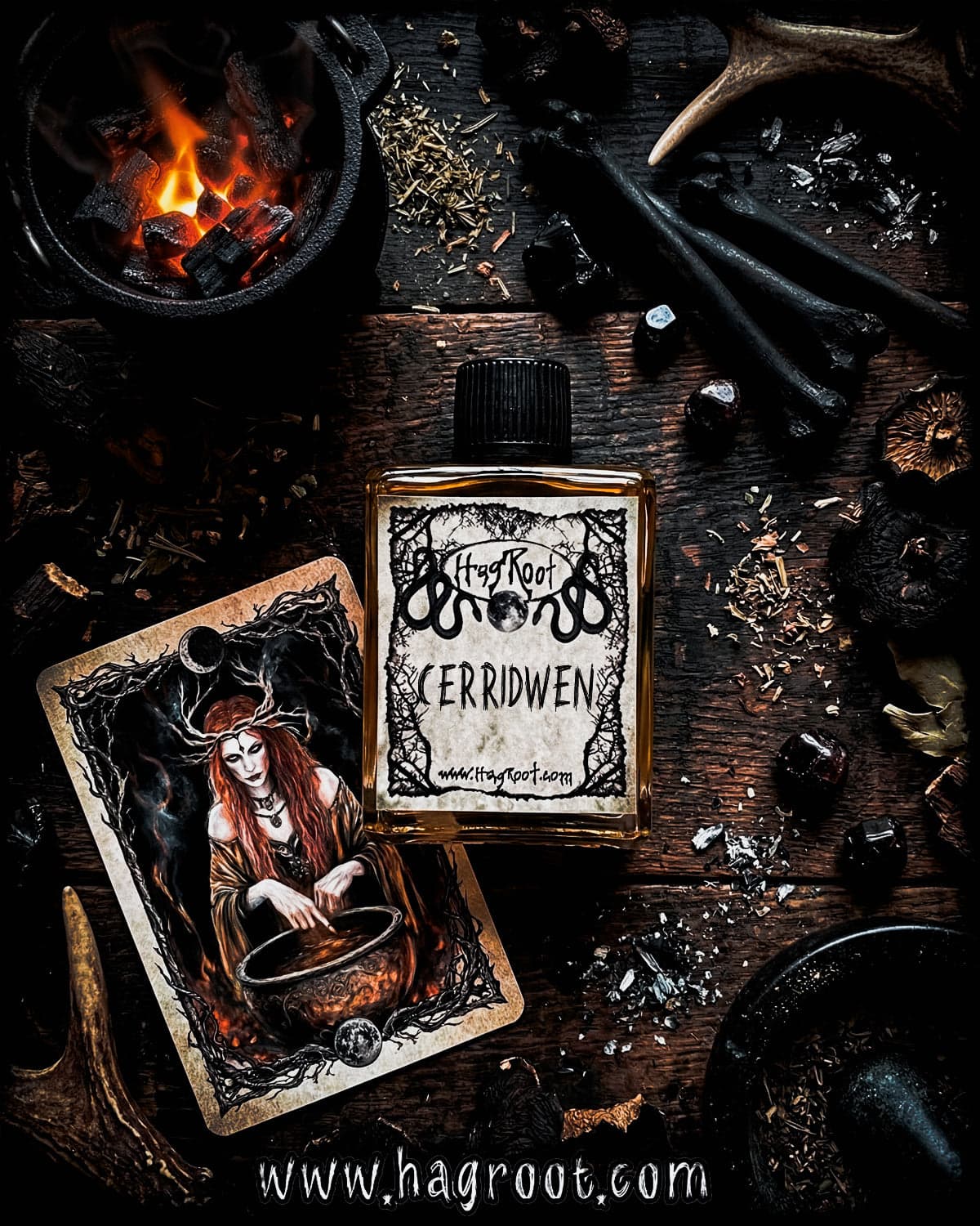 Cerridwen Perfume Bottle
