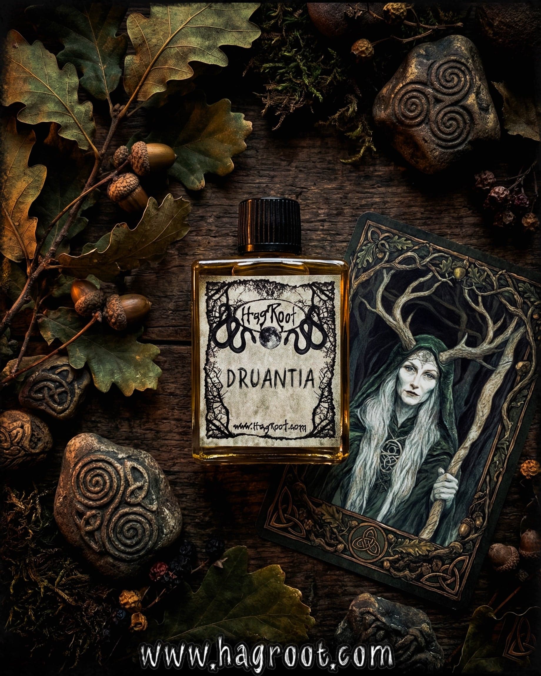 Druantia Perfume Bottle