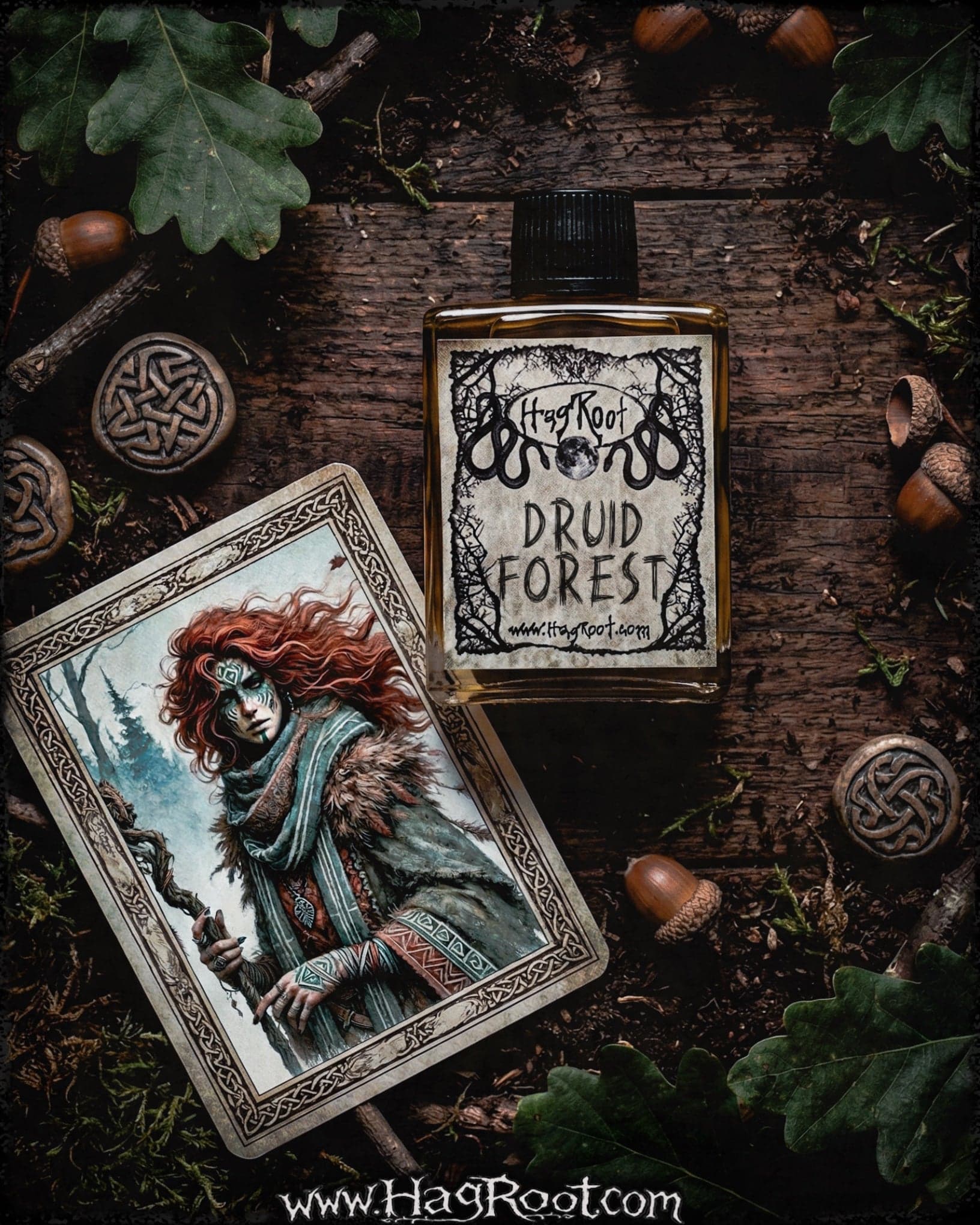 Druid Forest Perfume Bottle