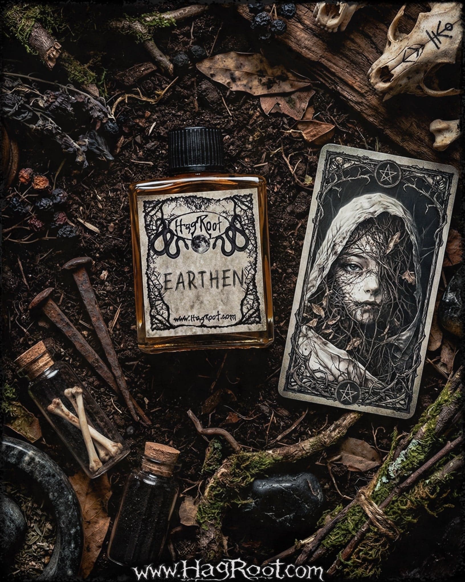 Earthen Perfume Bottle