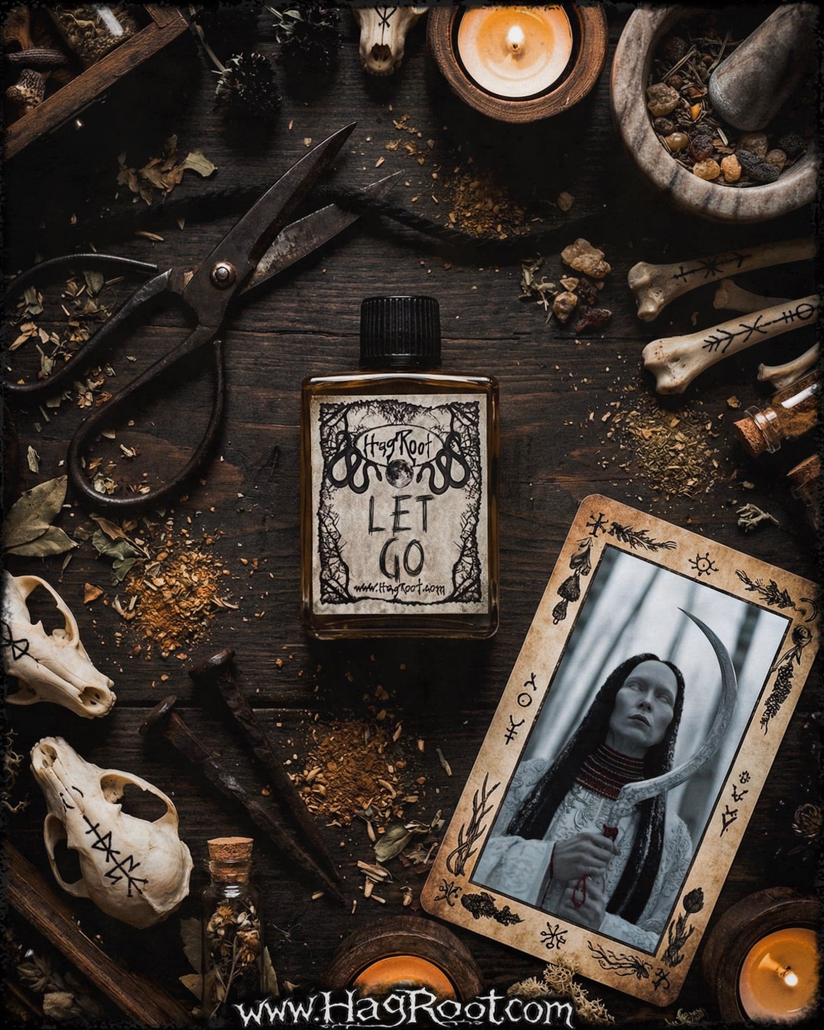 Let Go Perfume Bottle