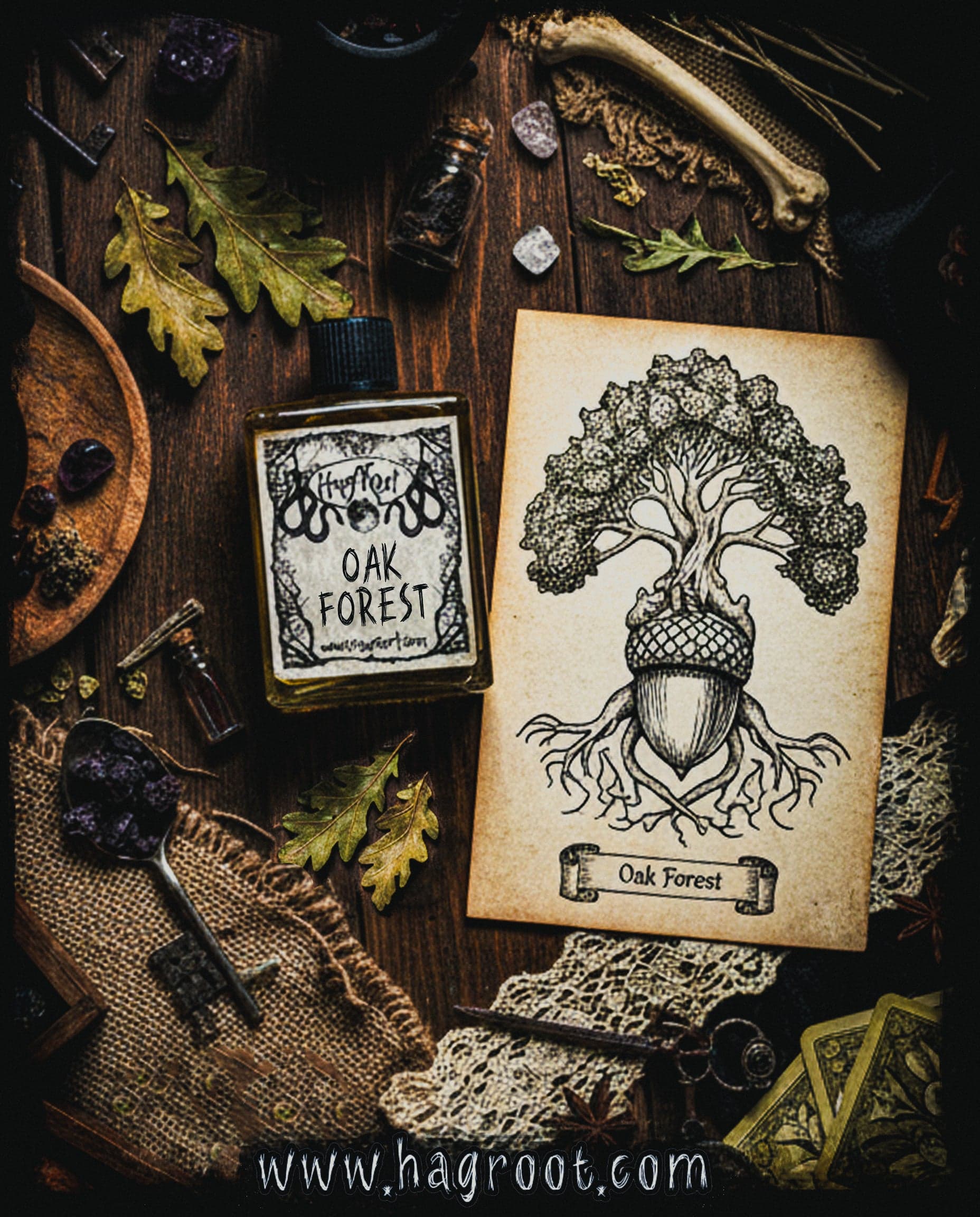 Oak Forest Perfume Bottle