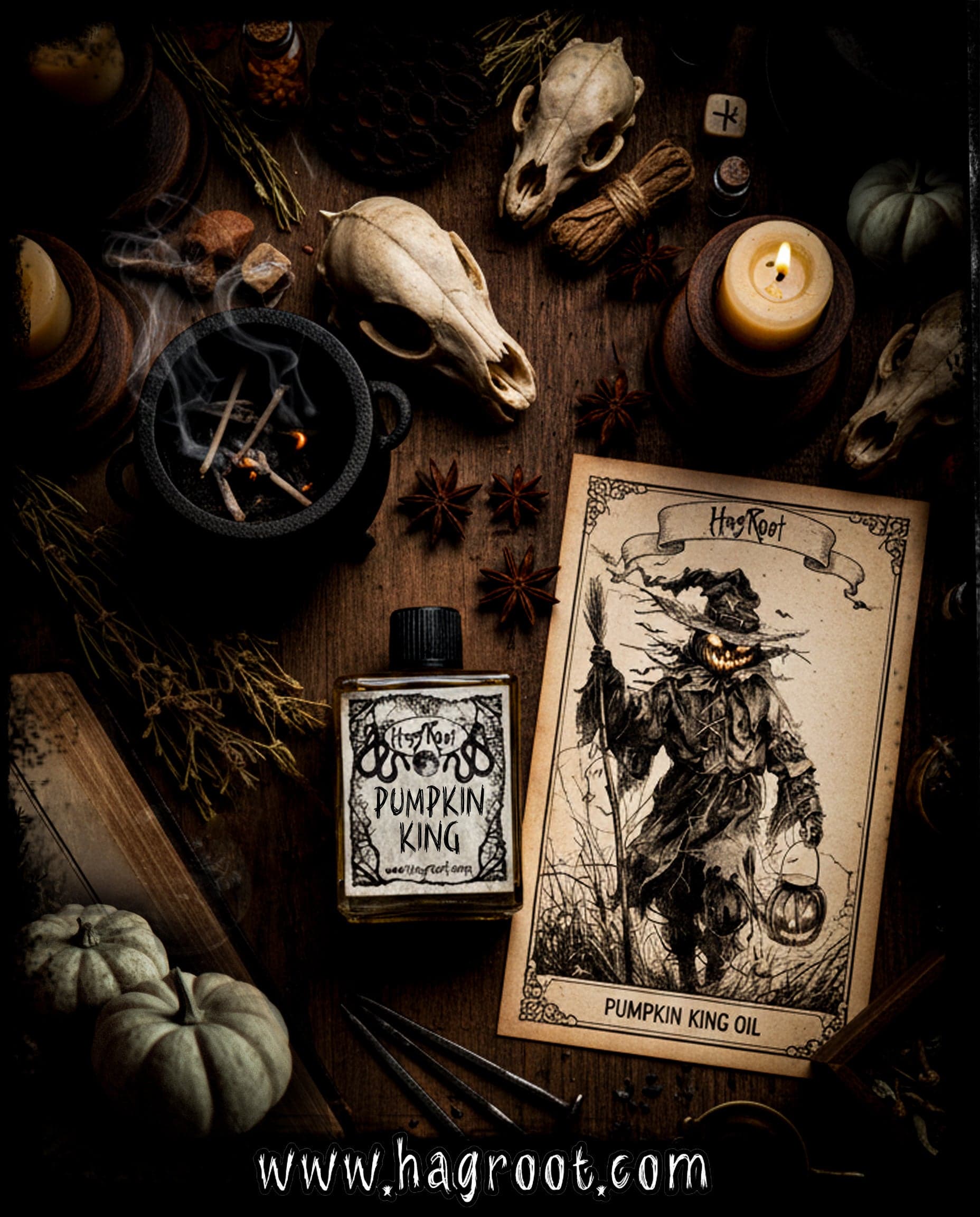 Pumpkin King - Hagroot Perfume Bottle