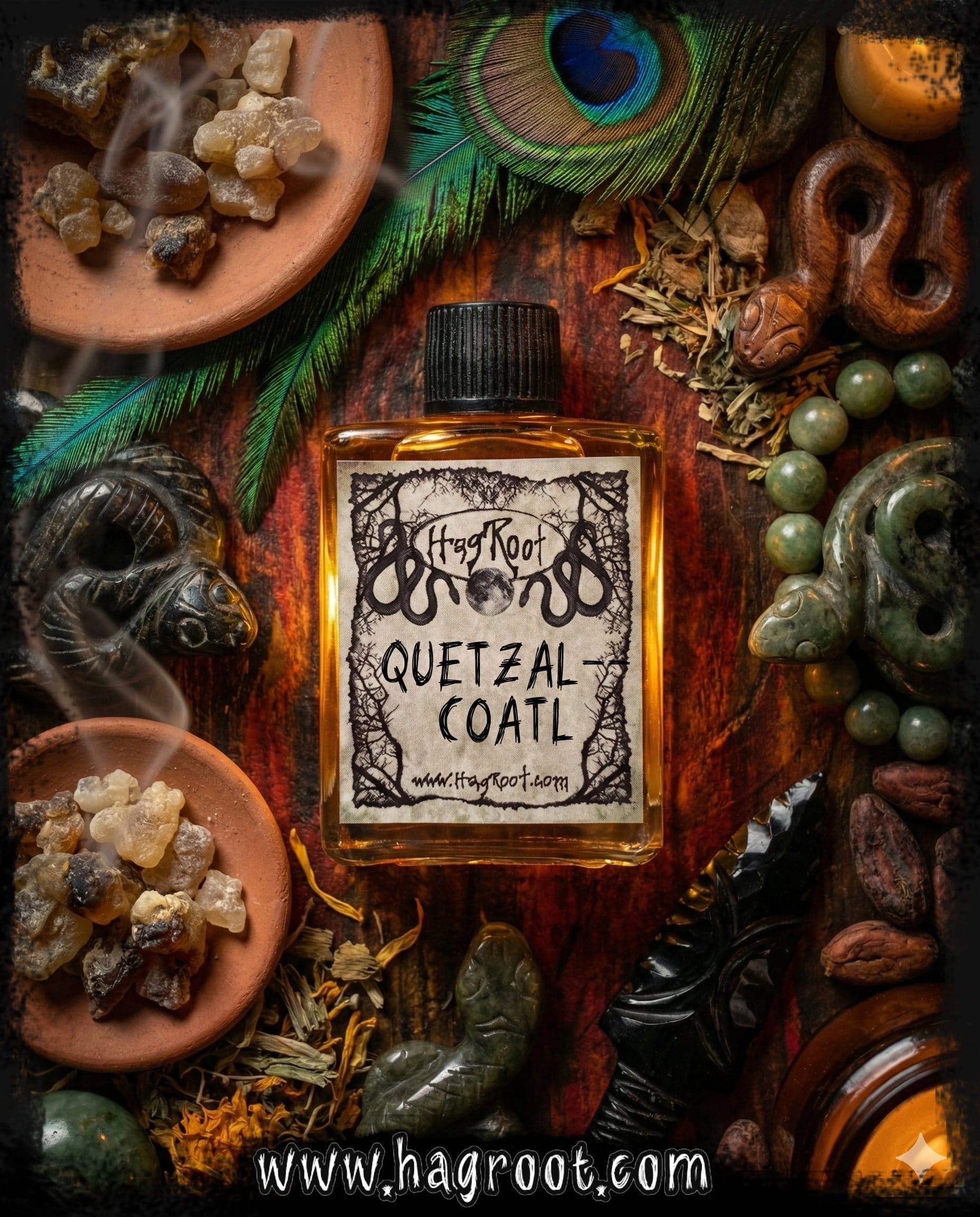 Quetzalcoatl - Hagroot Perfume Bottle