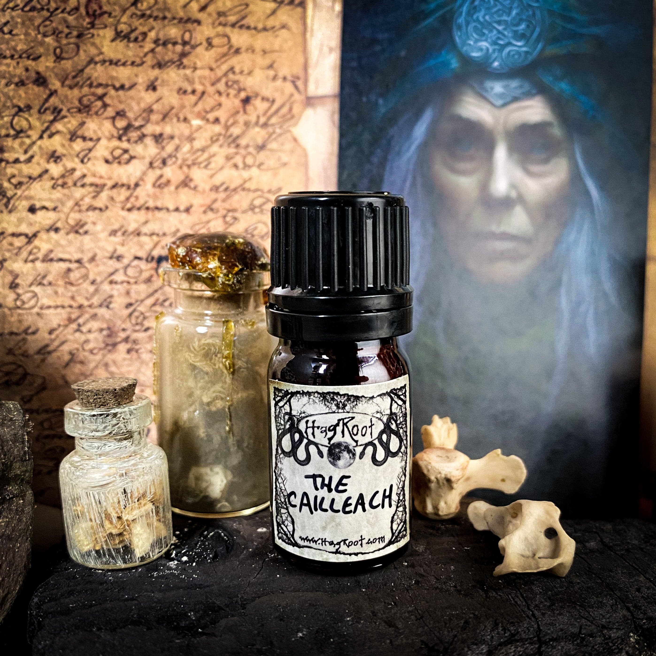 Cailleach Carnation Perfume Bottle