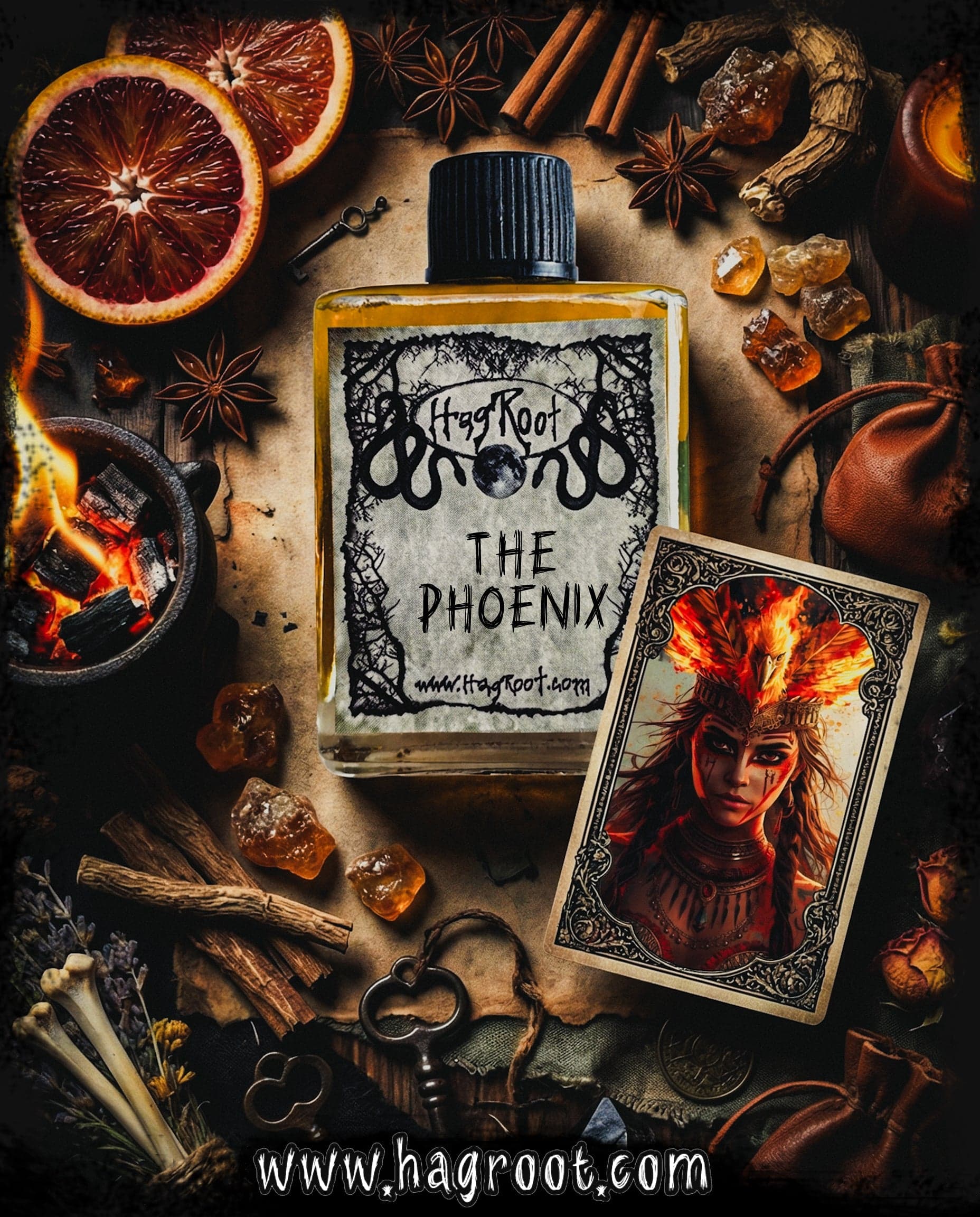The Phoenix Perfume Bottle
