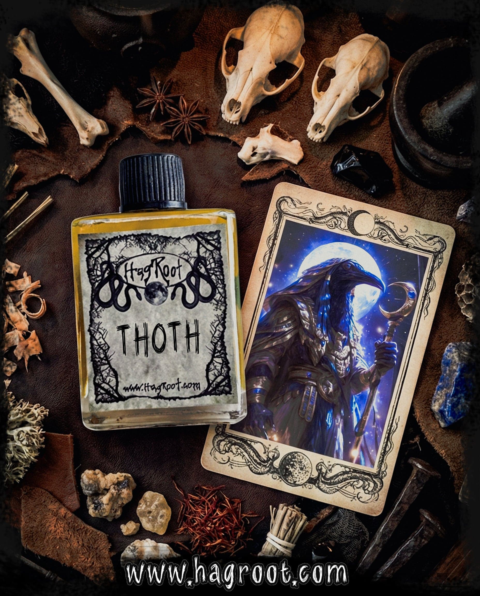 Thoth Lemongrass Perfume Bottle